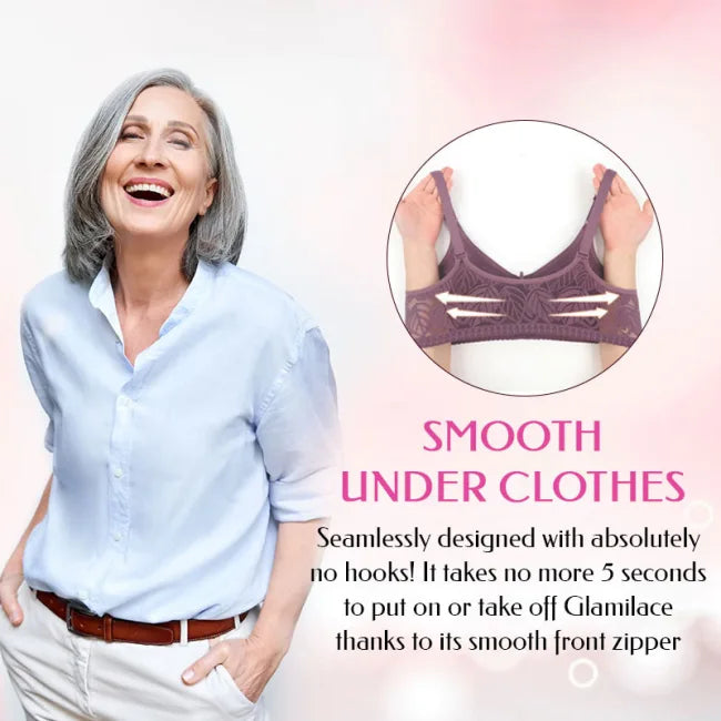 🔥Skin Friendly Cotton-Women's 18 Hour Original Comfort Strap Front Opening Push Up Comfort Wireless Bra(Buy 1 Get 2 Free )