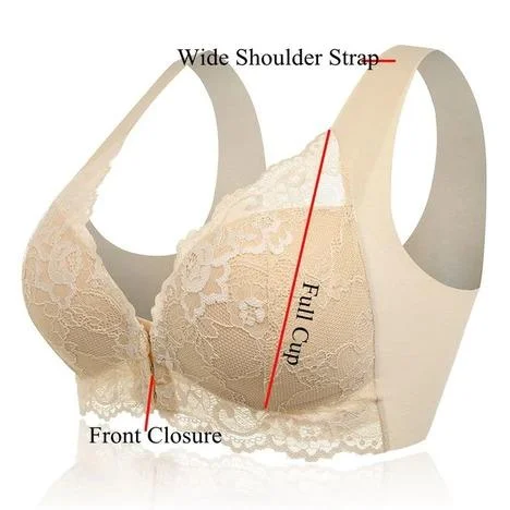 FRONT CLOSURE 5D SHAPING PUSH UP COMFY WIRELESS BRA
