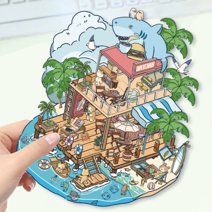 Miniature World DIY 3D Scene Stickers - Miniature Scenes