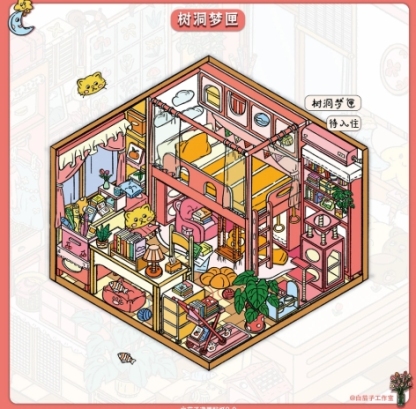 Kid's Bedroom 2.0 DIY 3D Sticker Collection - 4 Cute Miniature Scenes