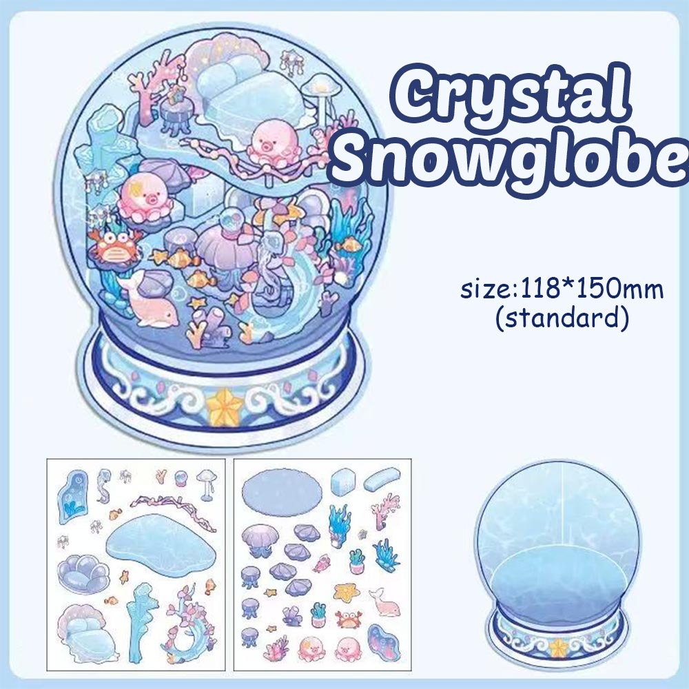 Sugary Isles DIY 3D Sticker Collection - Cute Miniature Scene