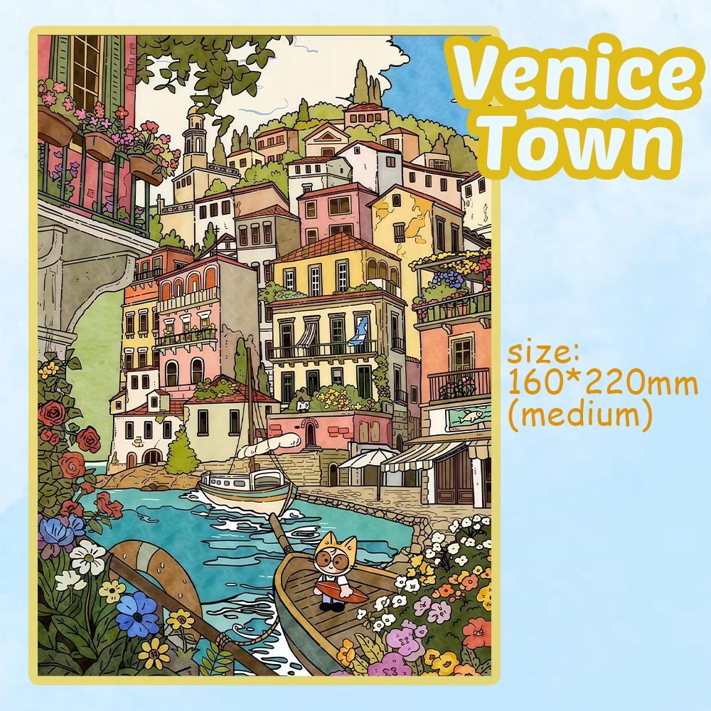 Summer Wondering DIY 3D Sticker Collection - Cute Miniature Scene