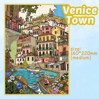 Summer Wondering DIY 3D Sticker Collection - Cute Miniature Scene