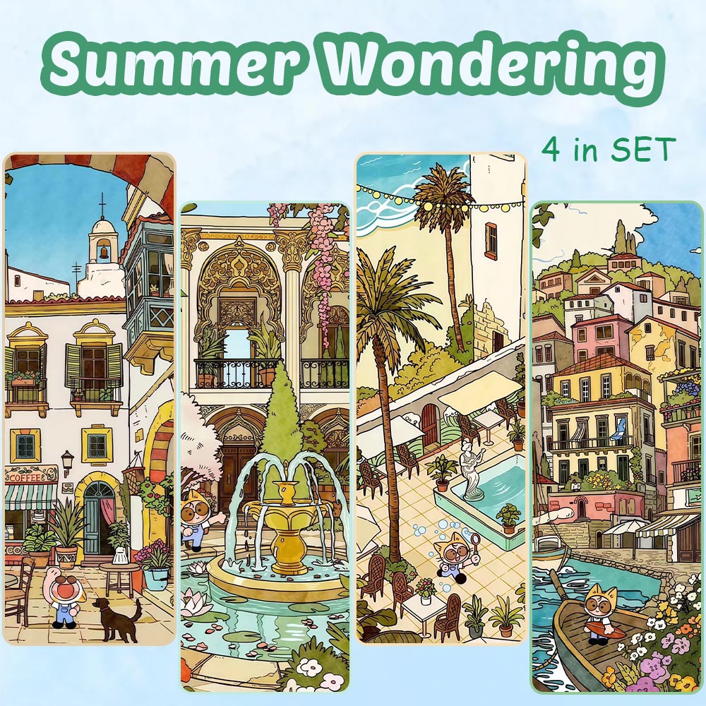 Summer Wondering DIY 3D Sticker Collection - Cute Miniature Scene