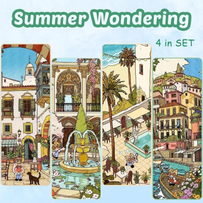Summer Wondering DIY 3D Sticker Collection - Cute Miniature Scene