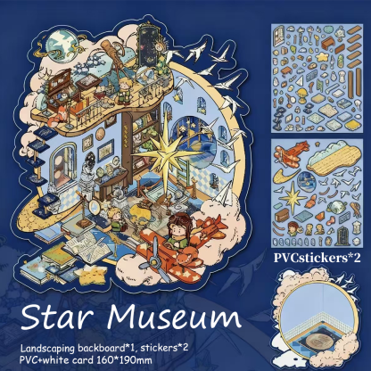 Galaxy Fairy Tale series  - 4 Cute Miniature Scenes