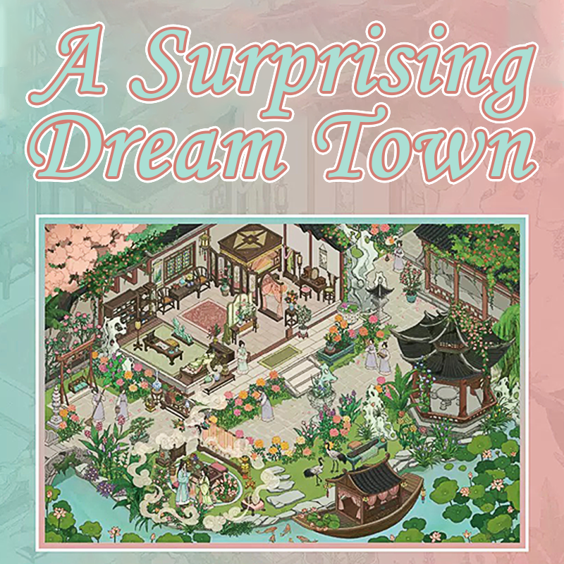 A Surprising Dream Town DIY 3D Sticker Collection - Cute Miniature Scene