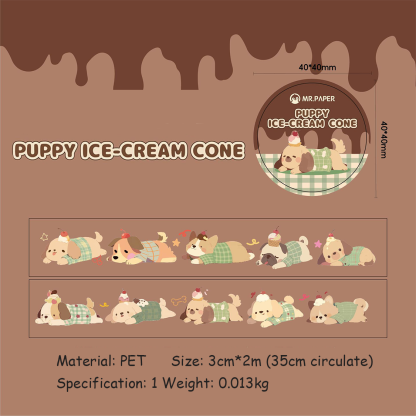 Tail Squad Series DIY 3D stickers- 4 Cute Miniature Scenes