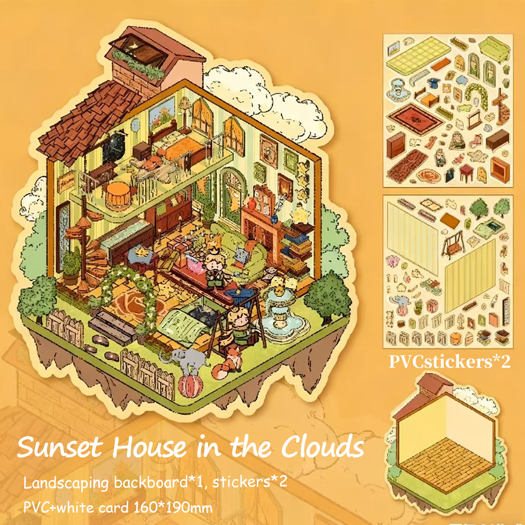 Galaxy Fairy Tale series  - 4 Cute Miniature Scenes