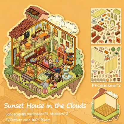 Galaxy Fairy Tale series  - 4 Cute Miniature Scenes