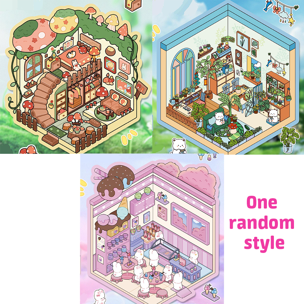 Free Gift on Orders Over $30: Mini Sticker - One Random Style