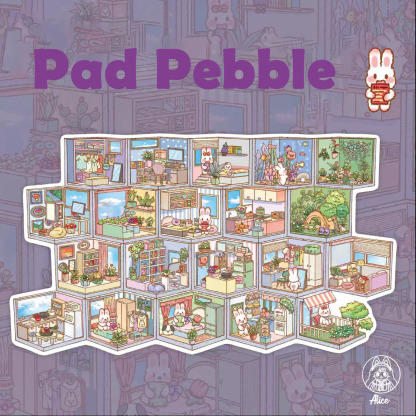 Little Joys DIY 3D Sticker Collection - 3 Cute Miniature Scenes