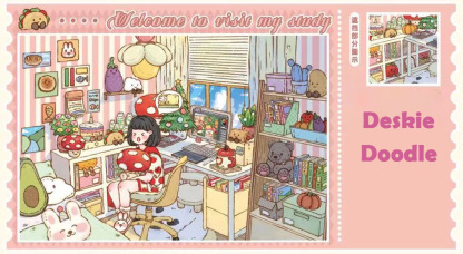 Little Joys DIY 3D Sticker Collection - 3 Cute Miniature Scenes