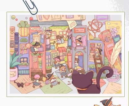 Childhood Fun 3D Sticker Collection -  3 Cute Miniature Scenes