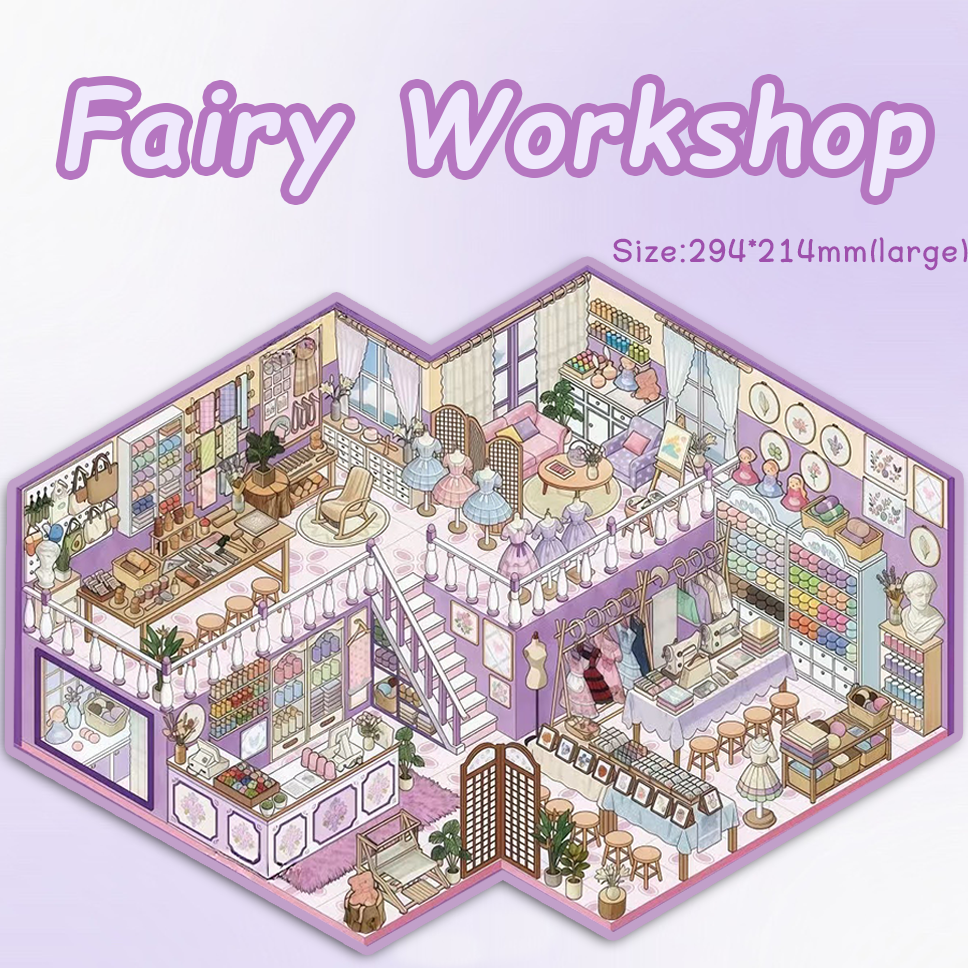 Big Cake&Bakery 2.0 DIY 3D Sticker Collection - 2 Cute Miniature Scene