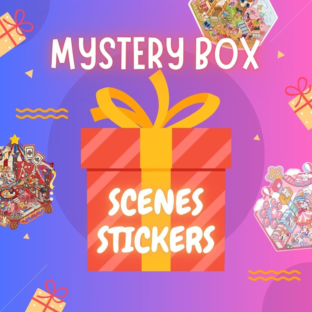 Amazing Mystery Box - DIY 3D Miniature Scene Stickers