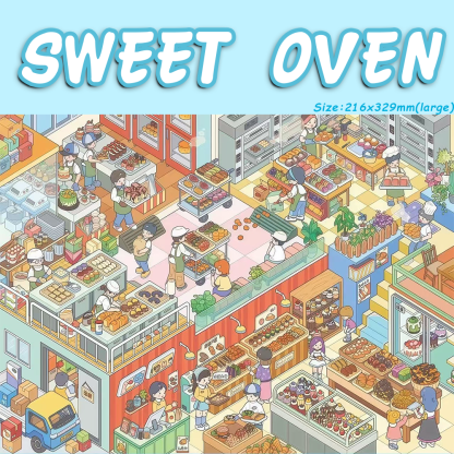 sweet oven DIY 3D Sticker Collection -  Cute Miniature Scene