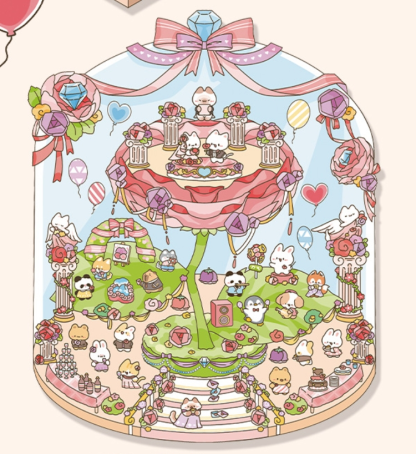 Wedding Collection DIY 3D Scene Stickers 9 Unique Designs