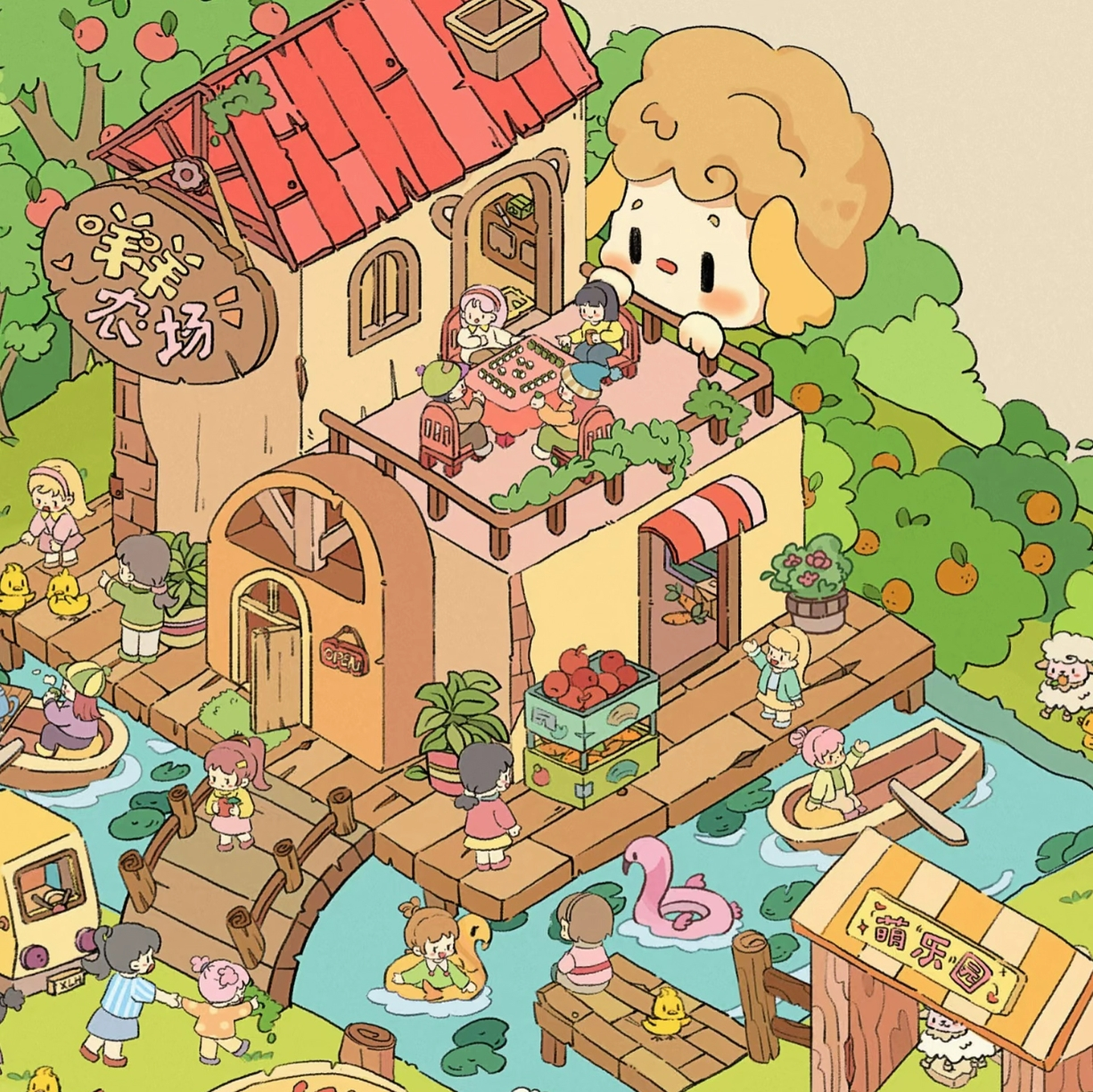 Trilogy of Slow Living DIY 3D Sticker Collection - 3 Cute Miniature Scenes