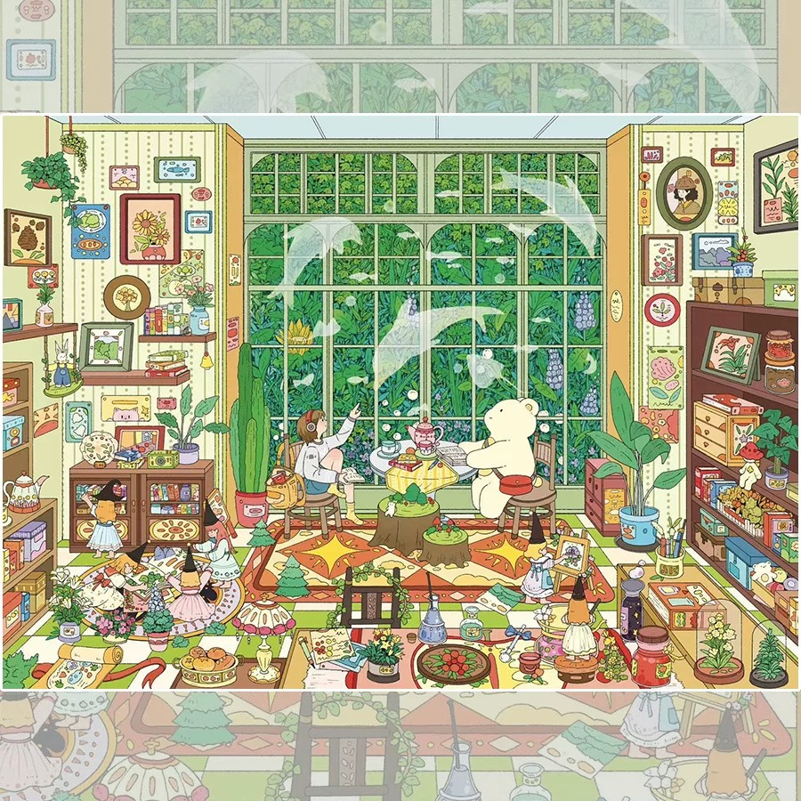 My Little Bedroom DIY 3D Sticker Collection - Cute Miniature Scenes