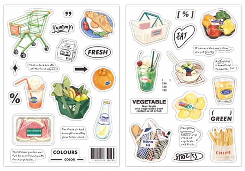 Journaling Stickers - Weekend Convenience Store