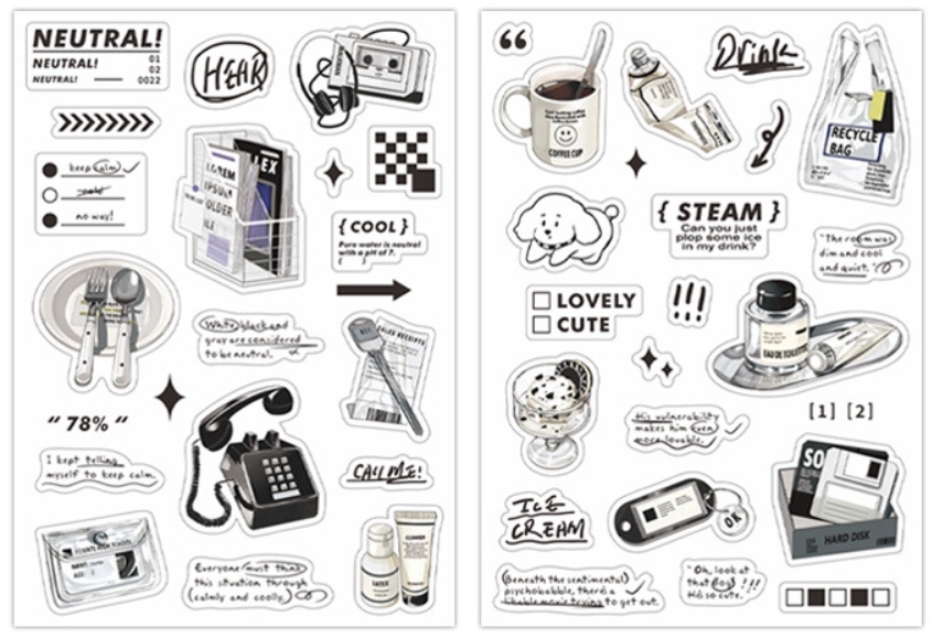 Journaling Stickers - Weekend Convenience Store