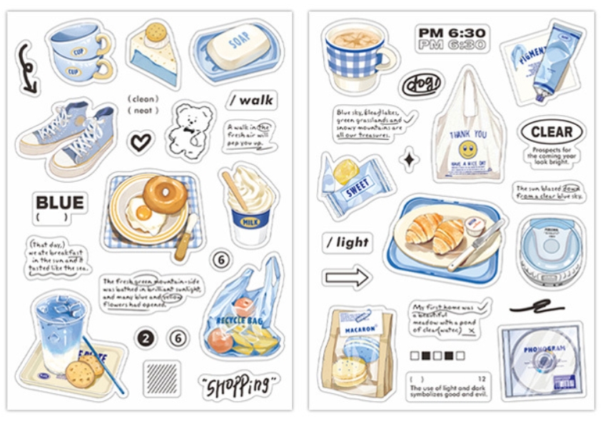 Journaling Stickers - Weekend Convenience Store