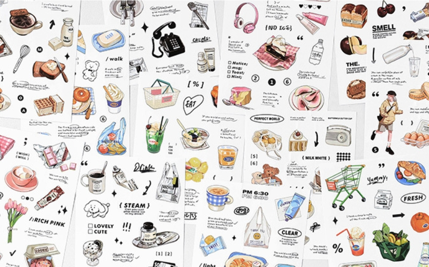 Journaling Stickers - Weekend Convenience Store