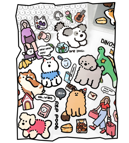 Journaling Stickers - Be Cute With You Series