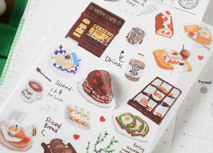 Journaling Stickers - Travel Sketch Series