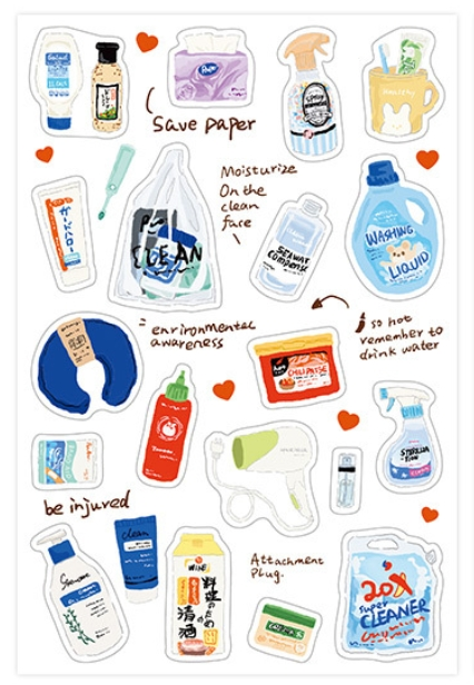 Journaling Stickers - Travel Sketch Series