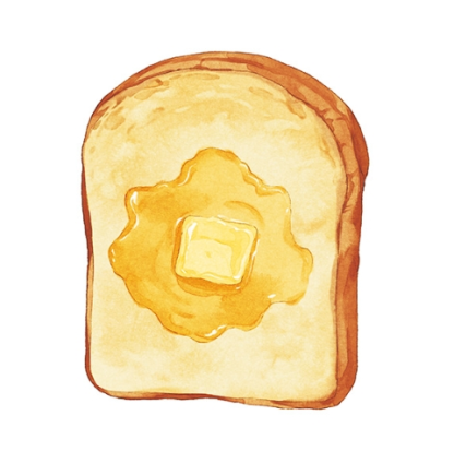 Sticky Notes -Bread & Coffe