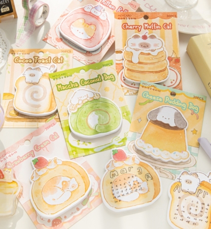 Sticky Notes -Fluffy Friends Bakery