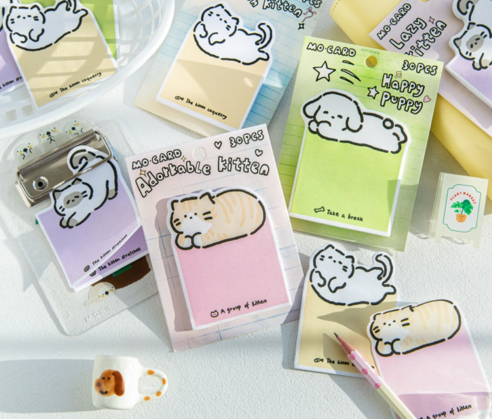 Free Gift on Orders Over $70: 1 random notepad & 1 random postcard