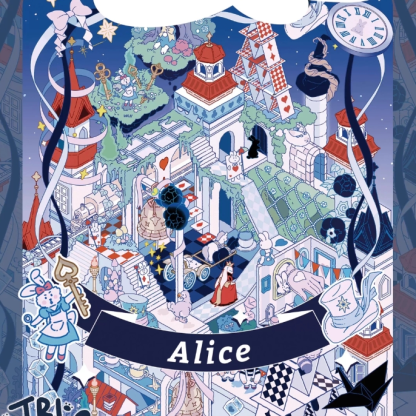 Reversed Fairy Tales DIY 3D Sticker Collection - 4 Cute Miniature Scene