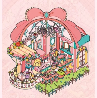 Cat Story DIY 3D Scene Stickers - 5 Cute Miniature Scenes