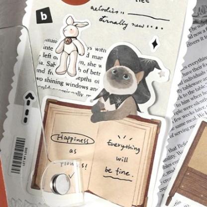 Magic Cat Sticky Notes -Halloween Sticky Momo