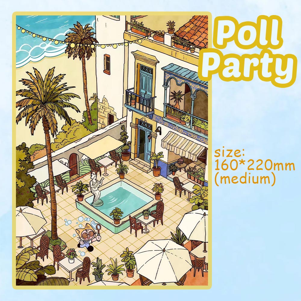 Summer Wondering DIY 3D Sticker Collection - Cute Miniature Scene