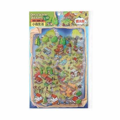 Ethereal Escape DIY 3D Scene Stickers 2 Cute Miniature Scenes