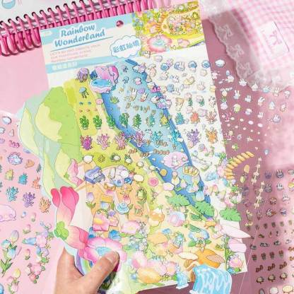 Fairyland Factory DIY 3D Scene Stickers 2 Cute Miniature Scenes