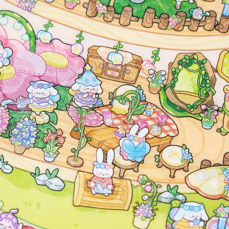 Fairyland Factory DIY 3D Scene Stickers 2 Cute Miniature Scenes