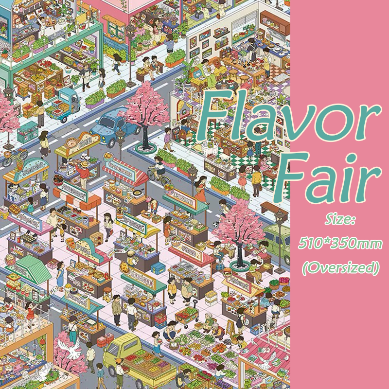 Everywhere Details DIY 3D Scene Stickers Collection - 6 Cute Miniature Scenes