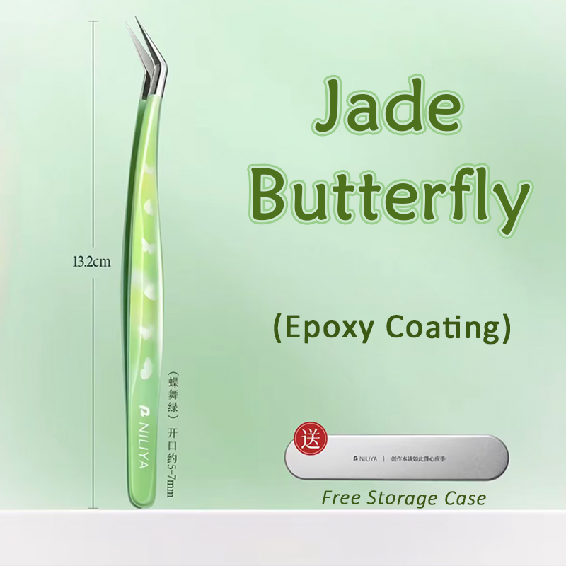 (Tweezer) Jade Butterfly - the same tweezer on-live (only for 18+)