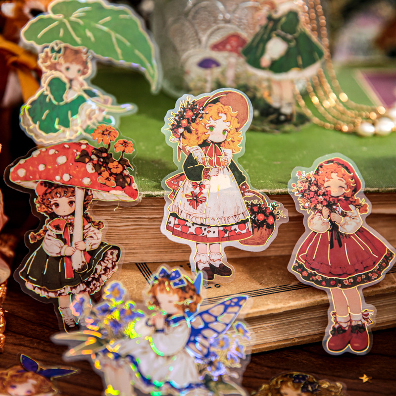 Fairy Tale Theater Series- Character themed notebook sticker pack