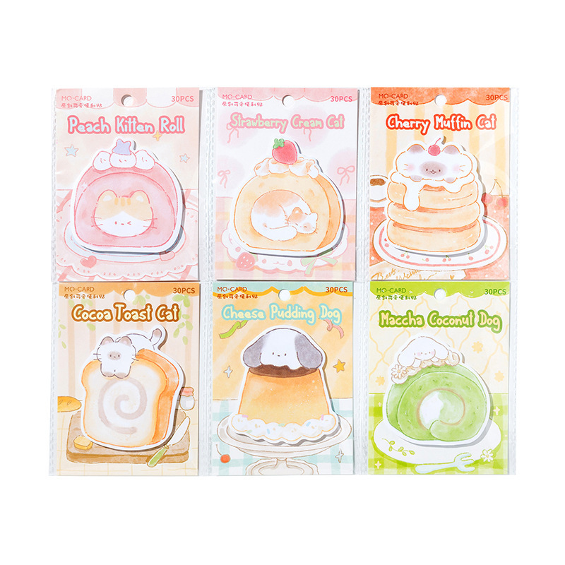 Sticky Notes -Fluffy Friends Bakery