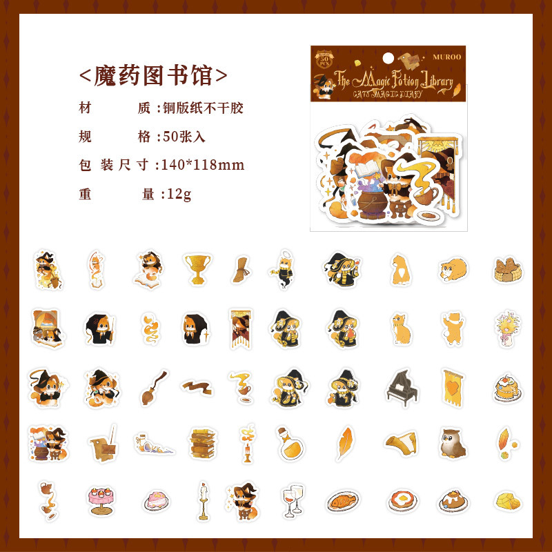 Enchanted Realms DIY 3D Scene Stickers 4 Cute Miniature Scenes