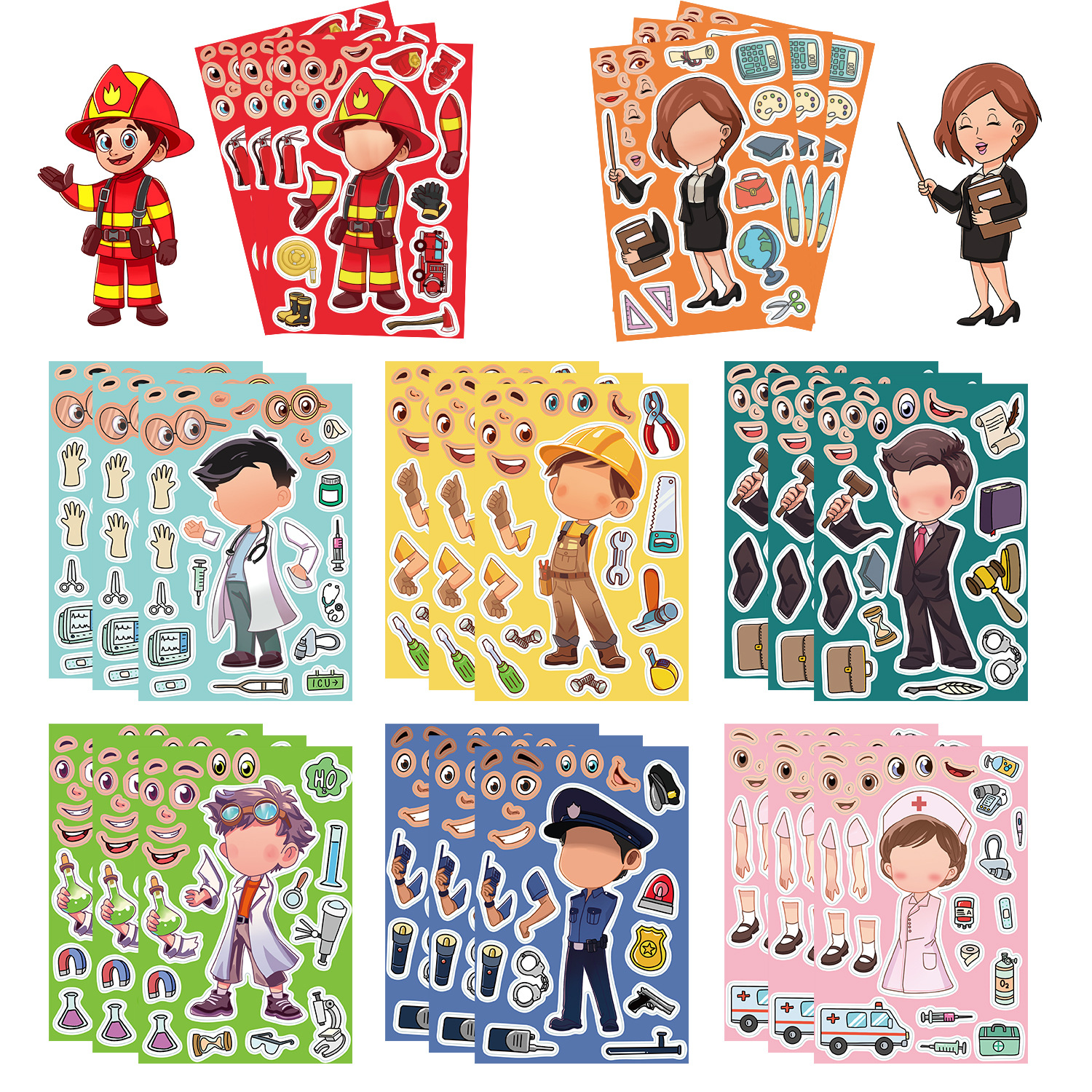 Fun Stickers for Kids - Regular Series