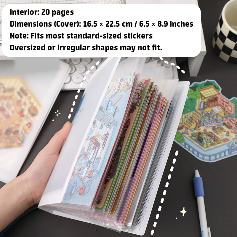 Sticker Storage Album - A5