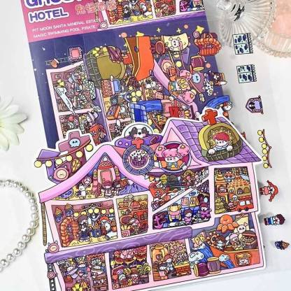 Regal & Wicked DIY 3D Scene Stickers 2 Cute Miniature Scenes