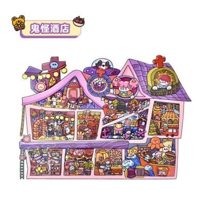 Regal & Wicked DIY 3D Scene Stickers 2 Cute Miniature Scenes